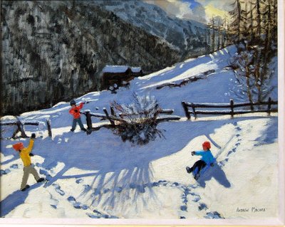 Lanceurs de boules de neige, Zermatt - Andrew Macara